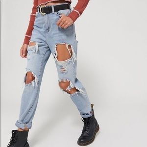BDG/Urban Outfitters distressed/destroyed jeans